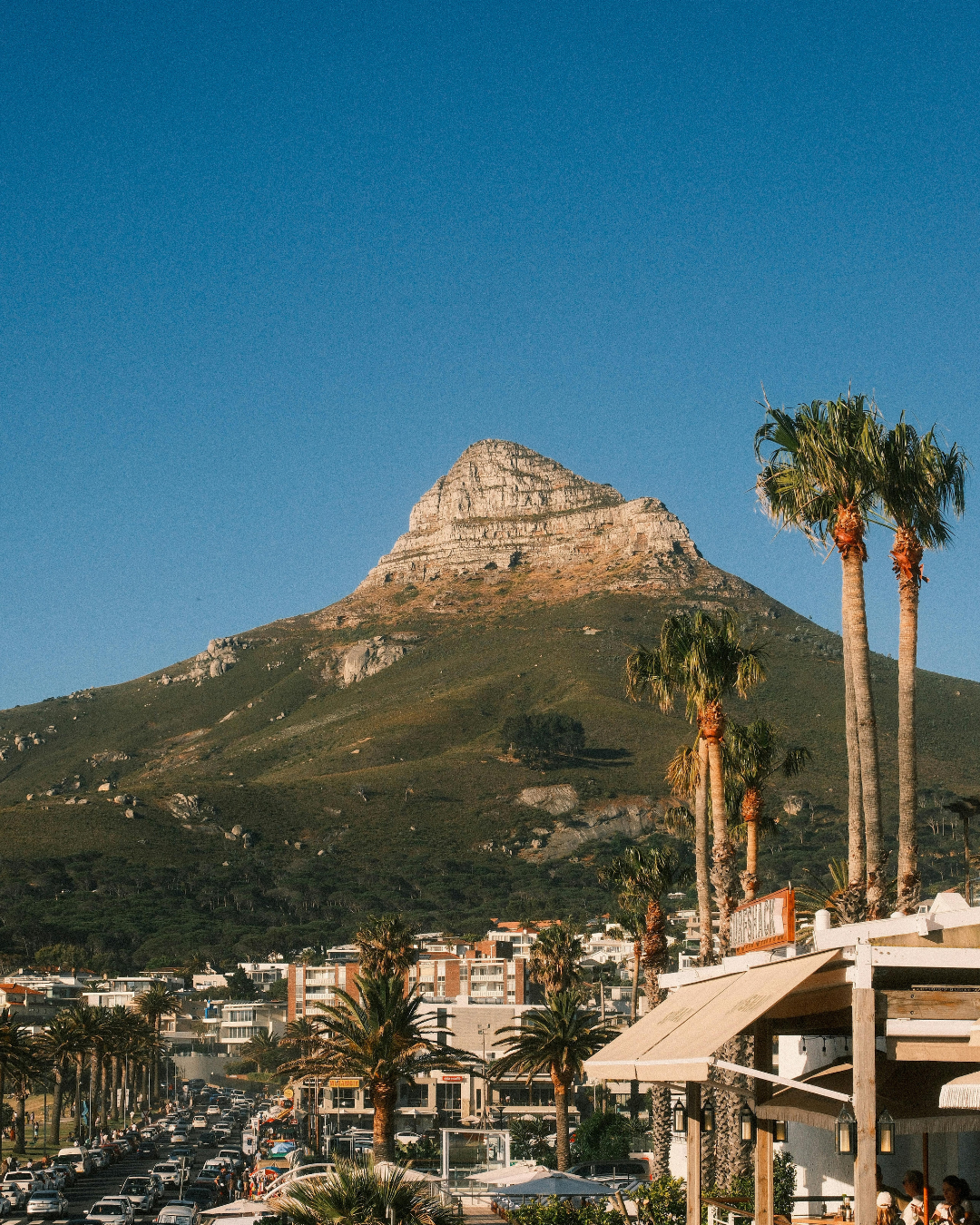 Cape Town's Lion's Head and Atlantic coastline, a highlight of a luxury South Africa tour